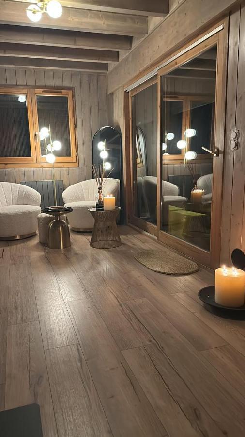 Chalet Luxueux شاتيل المظهر الخارجي الصورة
