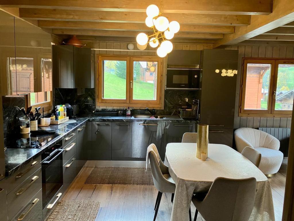 Chalet Luxueux شاتيل المظهر الخارجي الصورة